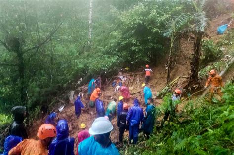 Rescuers Search For Missing After Deadly Landslide In Southern