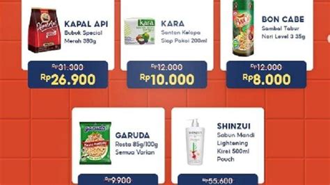 Serba Hemat Promo JSM Indomaret 30 Juli 2022 Kopi Santan Sabun