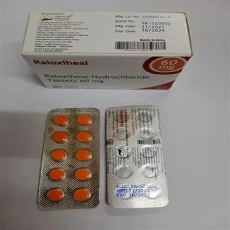 Raloxifene Hydrochloride Tablets 60 Mg At Rs 155 Stripe In Amravati