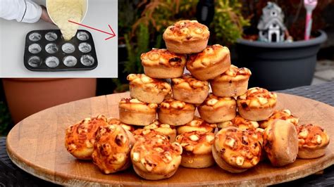 Brzi Pizza Mafini Recept Pizza Muffins YouTube