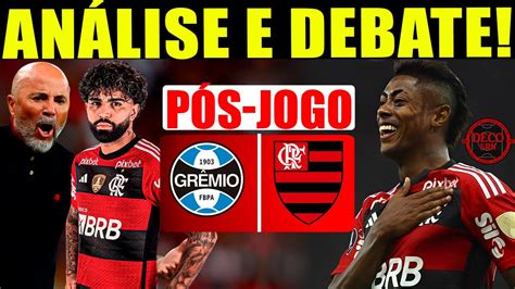 PÓS JOGO GRÊMIO X FLAMENGO AO VIVO SEMIFINAL COPA DO BRASIL 2023