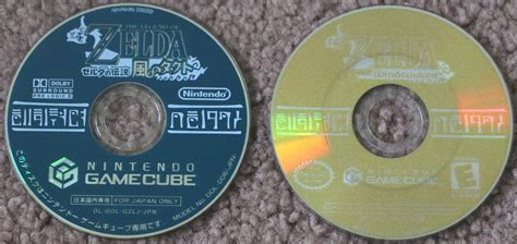 Japanese Vs American Gamecube Discs Apparently —