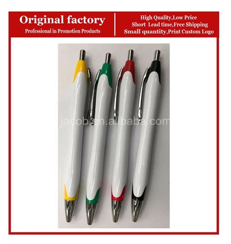 Best Branded Pens With Company Logo Plastic Ball Pen For Hotel ...