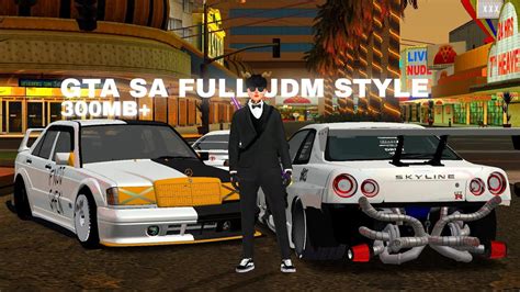 GTA SA JDM STYLE LITE VERSION FULL CAR NEWGTA SA SUPPORT ANDROID 11