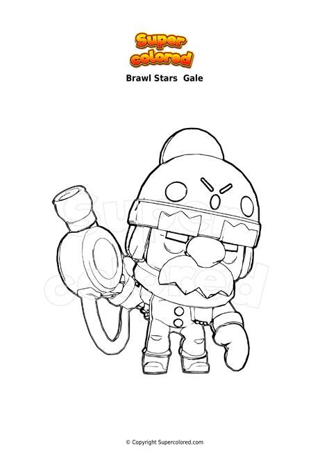 Dibujos Para Colorear Brawl Stars Supercolored