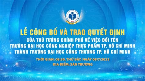 Tổ chức Lễ Công bố và Trao quyết định của Thủ tướng Chính phủ về việc