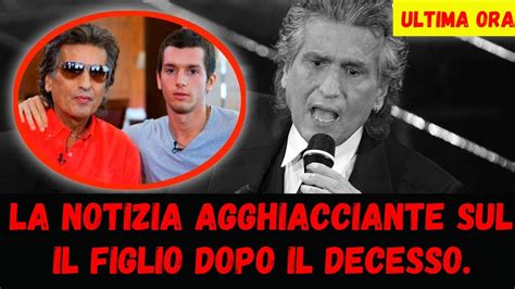 Toto Cotugno La Notizia Agghiacciante Riguardante Il Figlio Pochi