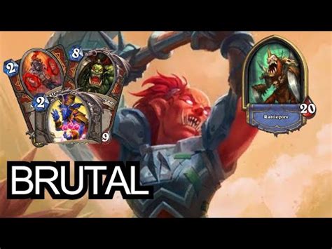 Alternative Enrage Warrior Hearthstone Duels YouTube