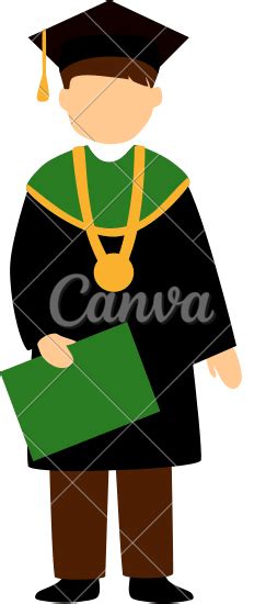 Graduation Cartoon Icons By Canva Graduation Cartoon Cartoon