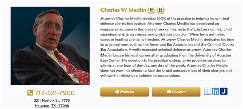 Attorney Charles Medlin V Texas Bar Laws In Texas