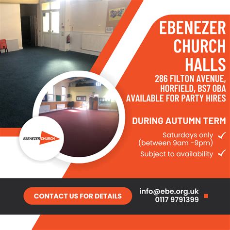 Ebe Building For Hire — Ebenezer Church