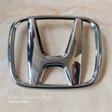 Emblem Logo Lambang Huruf H Grill Gril Depan Honda New Hrv Jazz City