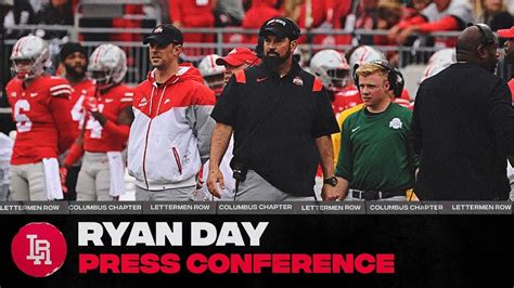 Ohio State Ryan Day Buckeyes Press Conference After Win Over