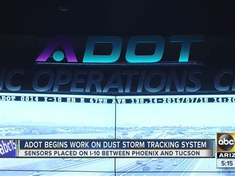 ADOT Working On Dust Detection System For I 10