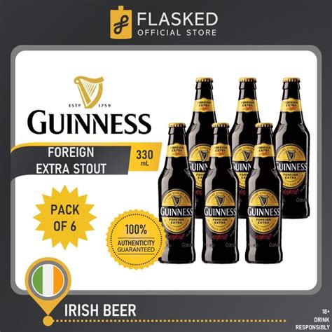 Guinness Fes Foreign Extra Stout Irish Beer Bottles Ml Lazada Ph