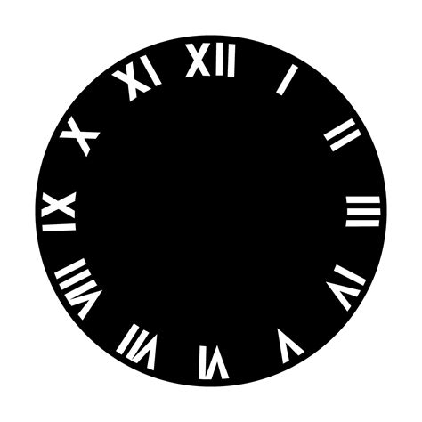 Roman Numeral Clock