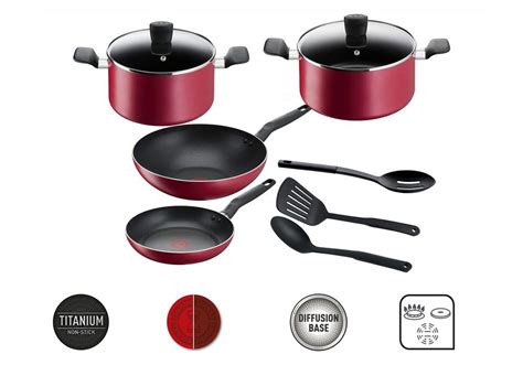 Set 9 Pièces Super Cook TEFAL B460S984 Kit M