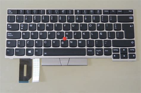 Teclado Lenovo Thinkpad E L L T S T Negro Espa Ol Con