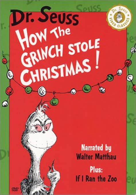 How The Grinch Stole Christmas Video Imdb