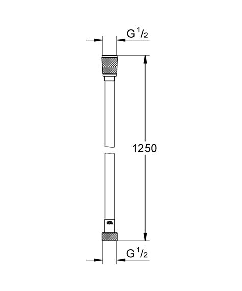 Grohe Silverflex Shower Hose Mm M Ismail Jee Sanitary