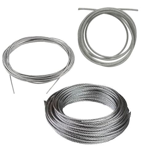 Cabo De Aço 1 2 - Cabo De Aço Galvanizado Sem Revestimento 1/2 X 1 Metro | Casa dos ...