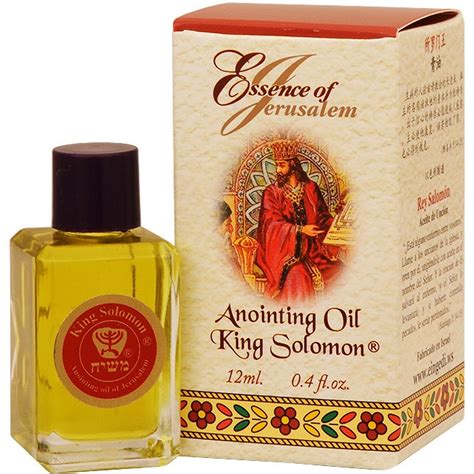 Holy Essence Of Jerusalem Anointing Oil King Solomon Prayer Oil