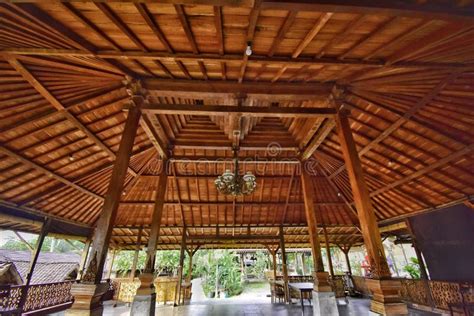 Joglo Is A Traditional House Of Central Java Which Was Built Using Teak