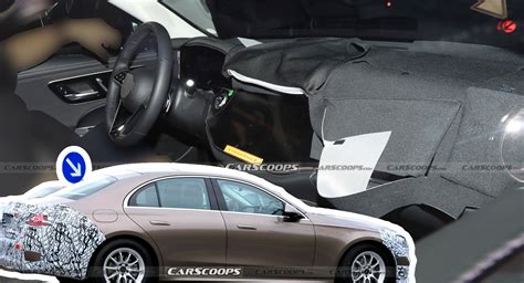 2024 Mercedes E Class Prototype Photographed Inside And Out