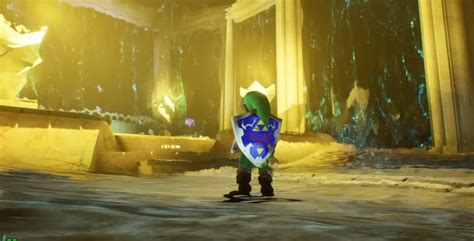 Zelda Ocarina Of Time Unreal Engine Fan Made Remake Demo Muestra