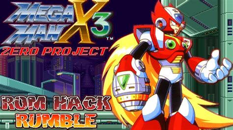 Zero Project Mega Man X 3 Tentando Mais Uma Vez ParabÉns Bruce