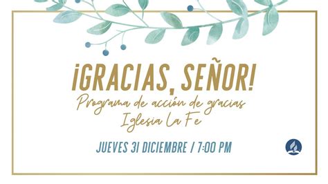 Programa De Acci N De Gracias Diciembre Iglesia Adventista