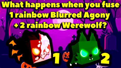 What Happens When You Fuse Rainbow Blurred Agony And Rainbow