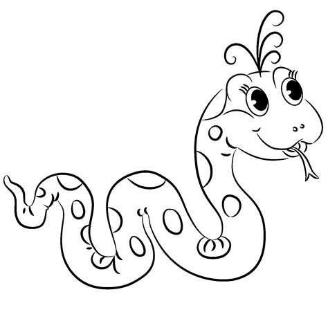 Snakes Coloring Pages Printable Coloring Home