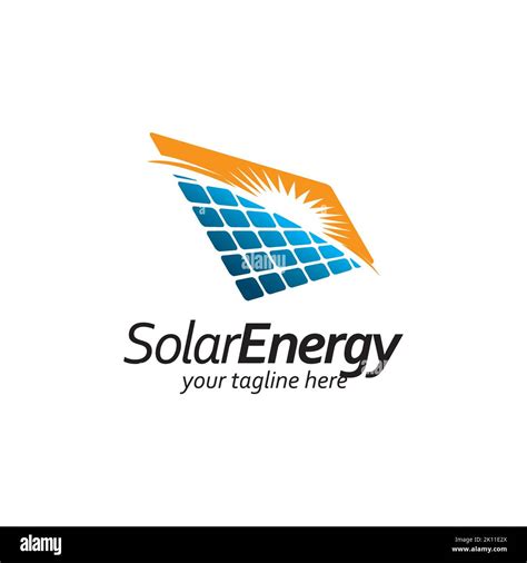 Solarpanel Logo Stock Vektorgrafiken Kaufen Alamy