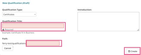 Set up a qualification - Guide: Qualifications - OpenLearning Help ... 