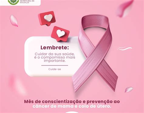 Campanha Outubro Rosa Secretaria De Finan As De Horizonte