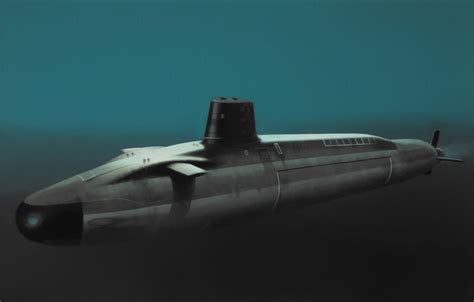 Wallpaper art, painting, submarine, HMS Vengeance, vanguard class ...