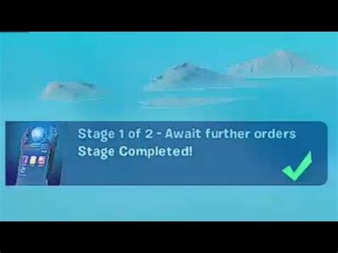 Await Further Orders Stage Fortnite Paradise Quests Part One