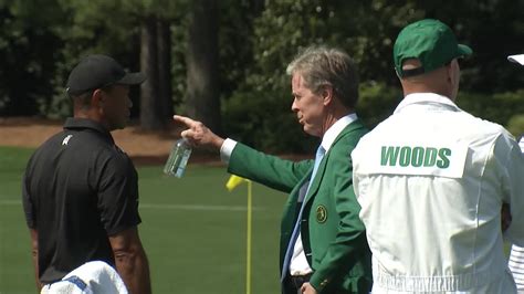 87th Masters Tournament Tiger Woods Sunday Practice Youtube