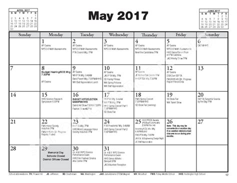 South Huntington School District Calendar 24 25 Printable Casey Jamie