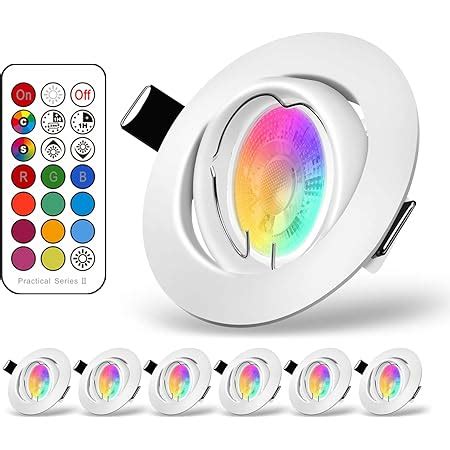 Spot Led Encastrable Orientable Rgb Couleur Changement Spots Led