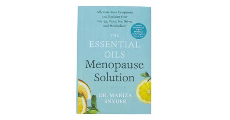 Books The Essential Oils Menopause Solution Azure Standard