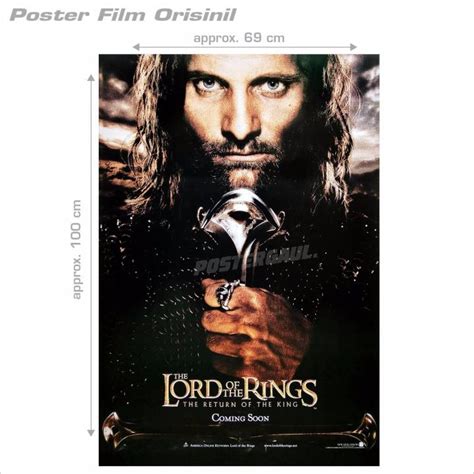 Movie Poster Lord Of The Rings The Return Of The King Original