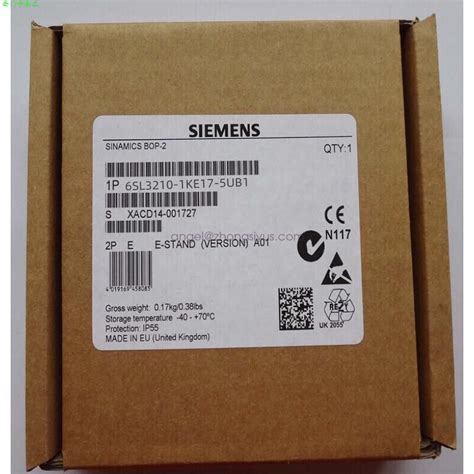 Brand New Sl Ke Ub Sinamics G C Fsa Rated Power Kw Ebay