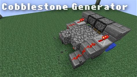 Automatic Cobblestone Generator Schematic