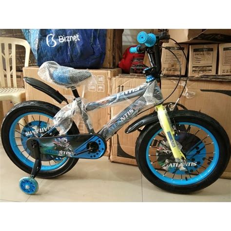 Jual Sepeda Anak Sepeda Bmx Inch Atlantis Ban Jumbo Biru