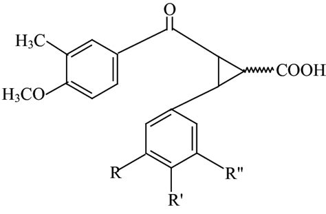 Molecules Based On The Cyclopropane Ring System Used In The Current