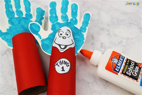 Easy To Make Dr Seuss Thing 1 Thing 2 Craft