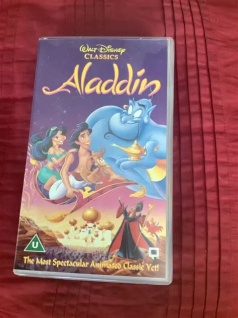 ALADDIN WALT DISNEY Classics Vhs Video EUR 2 32 PicClick IT