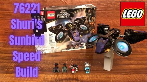 LEGO Marvel Studios Black Panther Wakanda Forever 76221 Shuri S Sunbird